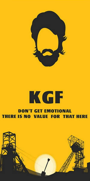 Kgf Vector Rocking Star Yash 4k Wallpaper