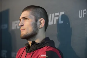 Khabib Nurmagomedov Side Profile Wallpaper