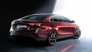 Kia Forte - Design Sketch. Hd Wallpaper Wallpaper