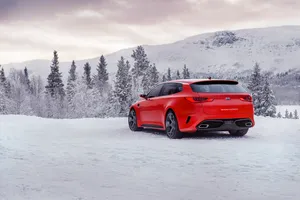 Kia, Sportspace, Concept, Red, Side View Wallpaper