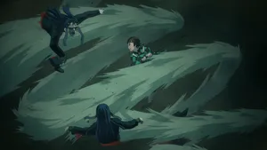 Kibutsuji Muzan, The Villain Of The Kimetsu No Yaiba Anime Series Wallpaper