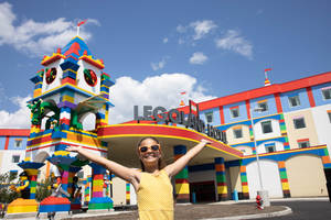 Kid At Legoland Hotel Wallpaper