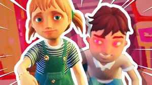 Kids In Hello Neighbor Wallpaper