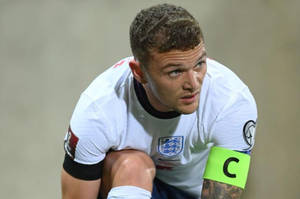 Kieran Trippier Bending Over Wallpaper