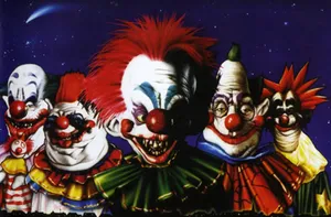 Killer Klowns From Outer Space With Jumbo And Chubby Wallpaper