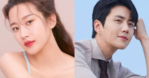 Kim Seon Ho And Ga-young Wallpaper