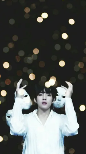 Kim Tae-hyung Aesthetic Singularity Wallpaper