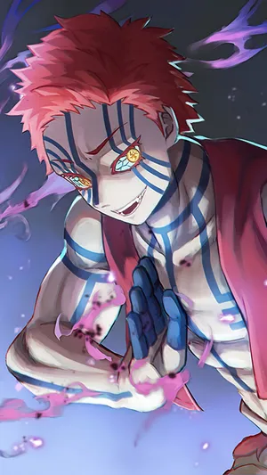 Kimetsu No Yaiba Akaza Wallpaper
