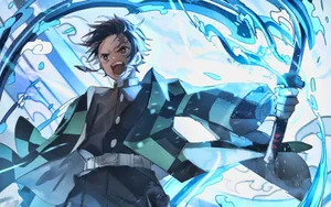 Kimetsu No Yaiba Breath Of Water Wallpaper