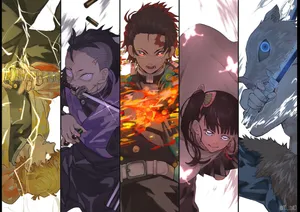 Kimetsu No Yaiba Demon Slayer Corps Wallpaper