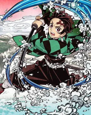 Kimetsu No Yaiba Tanjiro Kamado Wallpaper