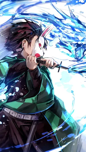 Kimetsu No Yaiba Tanjirou Fan Art Wallpaper