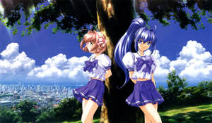 Kimi Ga Nozomu Eien Huge Tree Wallpaper