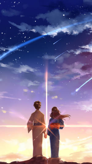 Kimono Kimi No Na Wa Phone Wallpaper