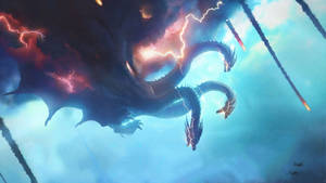 King Ghidorah Of Godzilla King Of The Monsters Hd Wallpaper