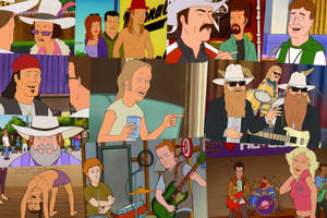 King Of The Hill Cane Stubborn Stains Wallpaper