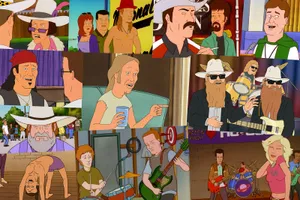 King Of The Hill Cane Stubborn Stains Wallpaper
