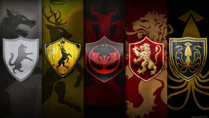Kingdom Banners Of Game Of Thrones Wallpaper