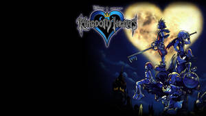 Kingdom Heart Logo Lock Screen Wallpaper