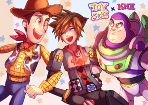 Kingdom Hearts 3 Toy Story Wallpaper