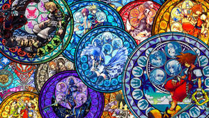 Kingdom Hearts Stained Glass Wallpaper By The Dark Mamba 995 Wallpaper