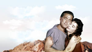 Kirk Douglas And Jean Simmons In Spartacus Wallpaper