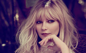 Kirsten Dunst Modeling Wallpaper