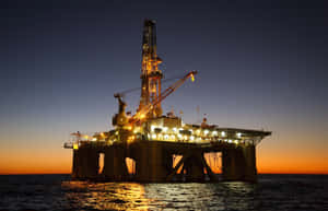 Kitan Oil Rig Field Australia Wallpaper