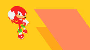 Knuckles The Echidna, Defender Of Angel Island Wallpaper