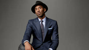Kobe Bryant In A Suit Wallpaper