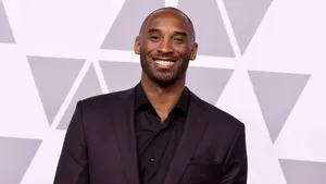 Kobe Bryant In The Red Carpet Wallpaper