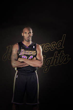 Kobe Bryant La Lakers Cover Wallpaper