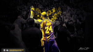 Kobe Bryant Logo Silhouette Wallpaper