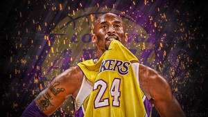 Kobe Bryant's Inspirational Words To Never Give Up Wallpaper