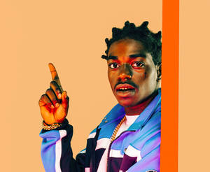 Kodak Black Pointing Up Wallpaper