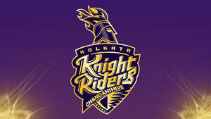 Kolkata Knight Riders Abstract Light Wallpaper