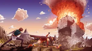 Konosuba Kazuma And Megumin Wallpaper