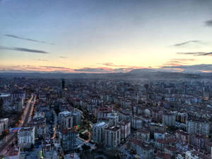 Konya City Skyline Wallpaper