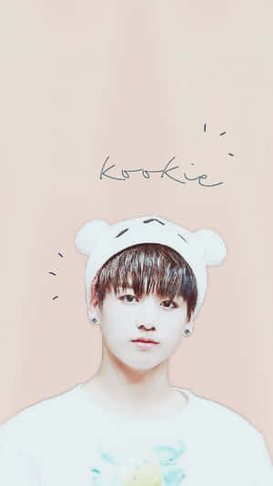 Kookiein Bear Hat Wallpaper