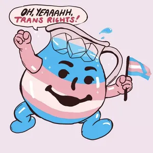 Kool Aid Man Graphic Art Wallpaper