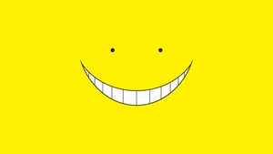 Korosensei's Face In Assassination Classroom Wallpaper