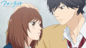 Kou And Futaba Ao Haru Ride Wallpaper