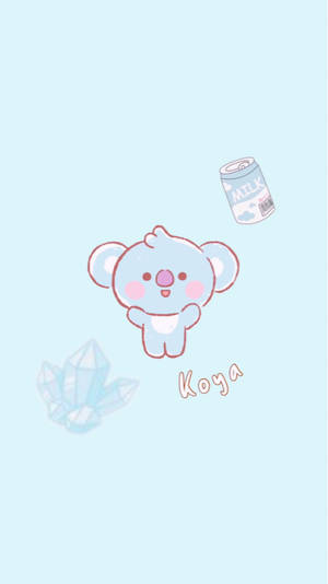 Koya Bt21 Kawaii Image Wallpaper