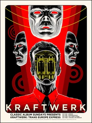Kraftwerk Trans-europe Express Wallpaper