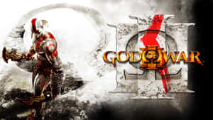 Kratos Battling The Titans In 