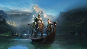 Kratos God Of War Video Game Wallpaper