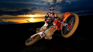 Ktm Bike For Motocross Wallpaper