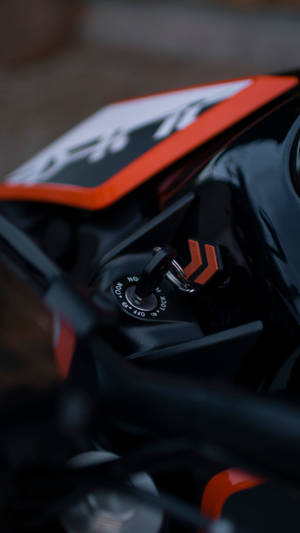 Ktm Bike Ignition Switch Wallpaper