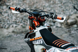 Ktm Duke 200 Front Parts Wallpaper