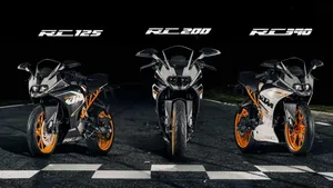 Ktm Rc 200 Showcase Wallpaper